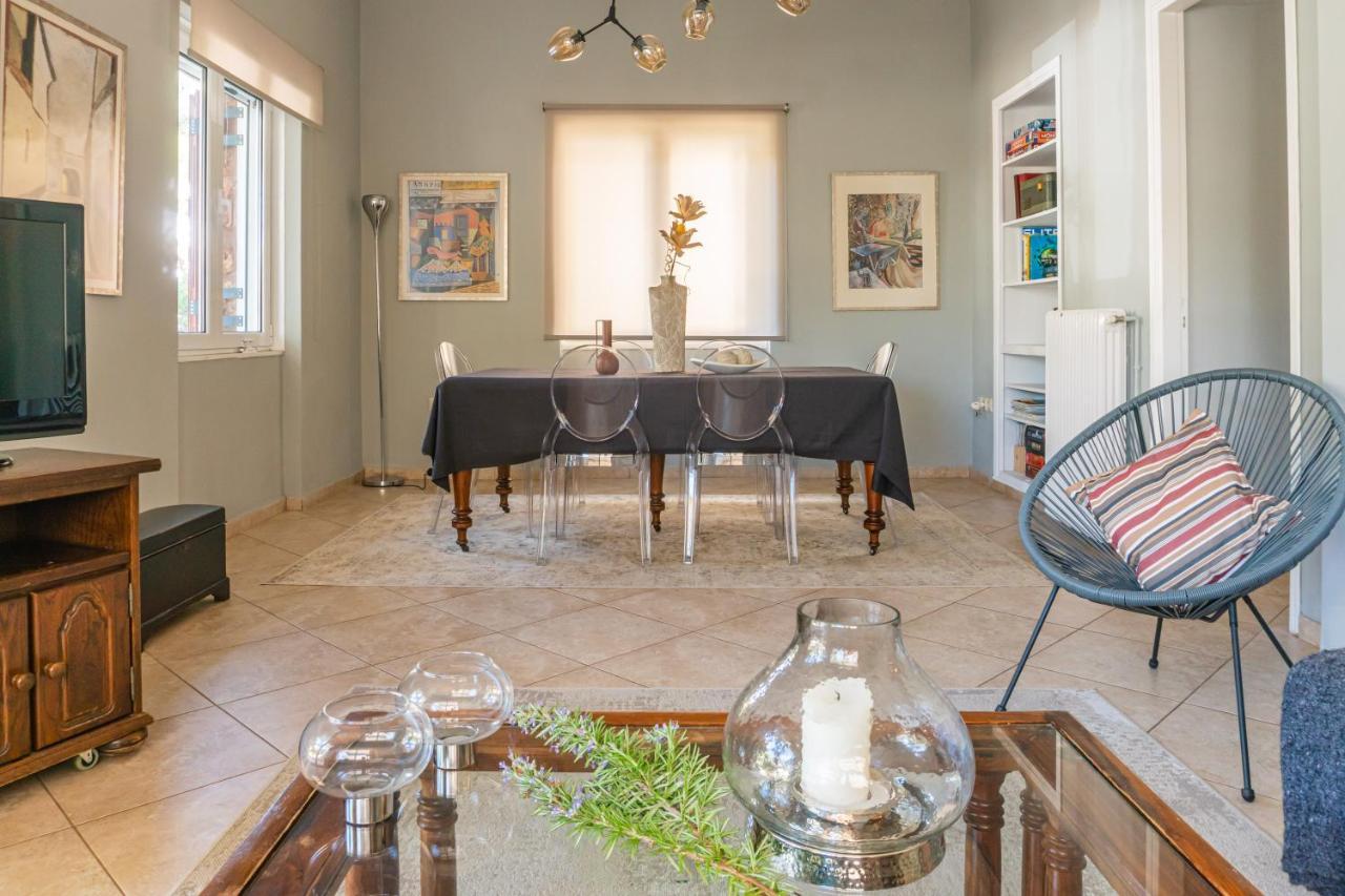 Bright 2Bd Apt, Garden View & Parking - Glyfada Athen Exterior foto