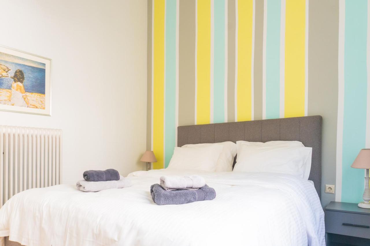 Bright 2Bd Apt, Garden View & Parking - Glyfada Athen Exterior foto